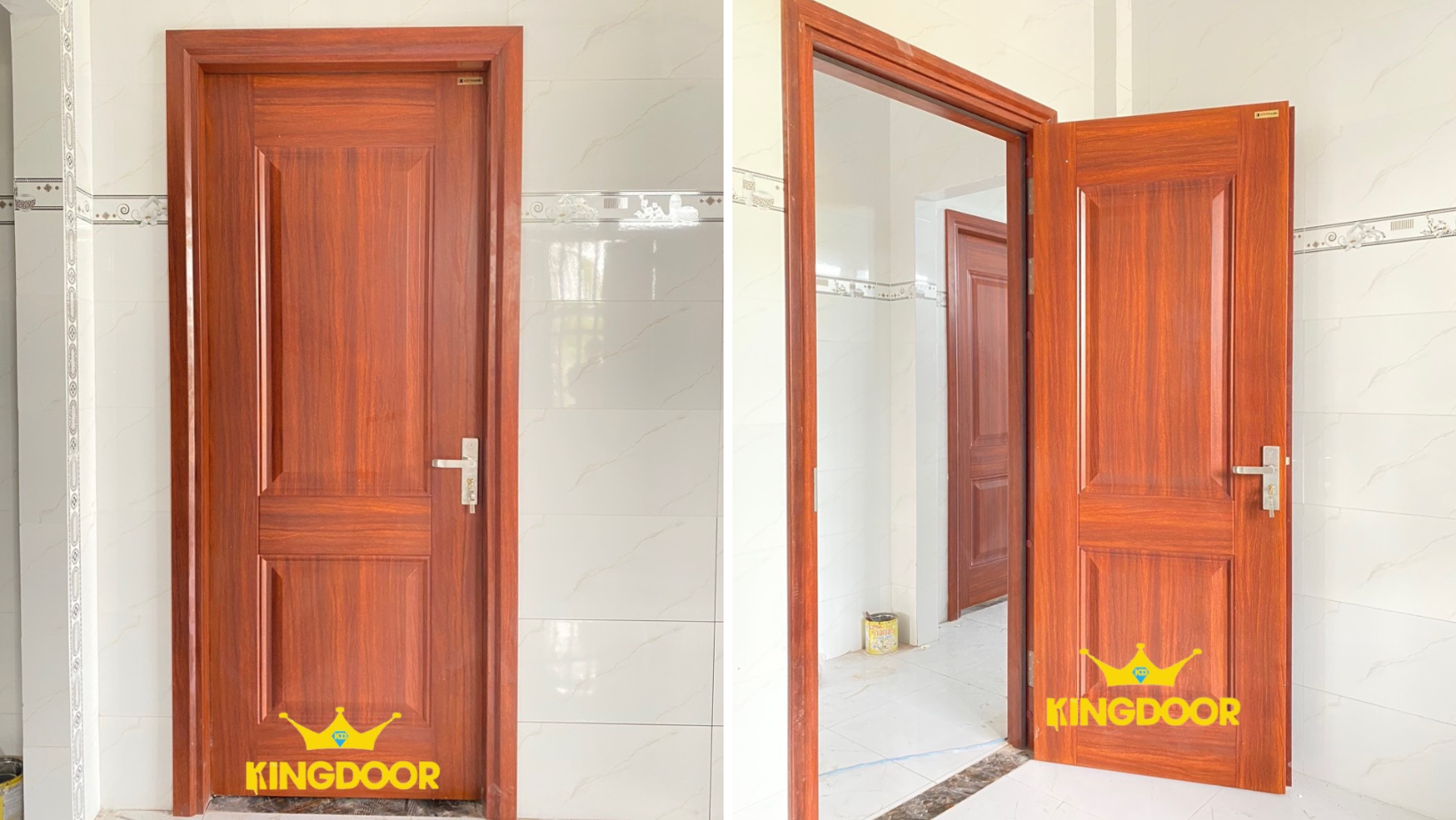 Cửa Thép Vân Gỗ Chống Gỉ